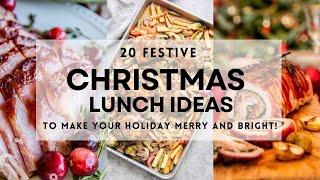 20 Simple CHRISTMAS LUNCH IDEAS For Large Group | Easy Recipe Ideas #christmas #christmas2024