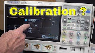 What's up with my Siglent Calibration?