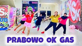 PRABOWO OK GAS | JOGET GEMOY | SENAM KREASI | CHOREO ZIN CHICIE