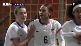 Lynn Williams Goal | USWNT vs. Netherlands | December 3, 2024