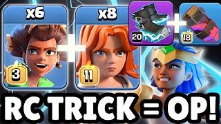 NEW ELECTRO BOOTS Make RC TRICK UNSTOPPABLE at TH17! | Clash of Clans