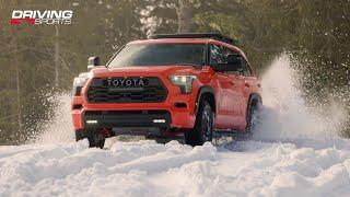 2023 Toyota Sequoia TRD PRO Review and Snow Adventure