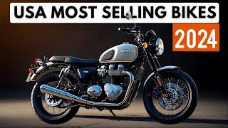 The Most SOLD Motorcycles in the USA in 2024