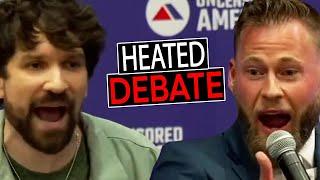 Harris Or Trump? | @destiny Vs Owen Shroyer IN-PERSON | Hosted by @UncensoredAmerica