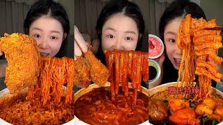 [ASMR ] Mukbang : Fast eat healthy - Noodles 빨리 건강하게 먹어요