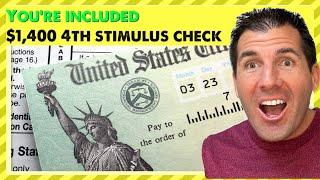 You’re Included! $1,400 4th Stimulus Check in 2024 - Social Security, SSDI, SSI, Seniors