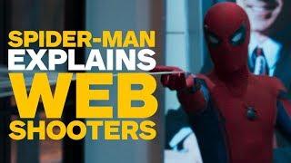 Spider-Man: Homecoming - Tom Holland Shows Off the Web Shooters