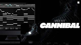 [+20] Best Dark Trap Midi Kit - CANNIBAL [DRAKE, YOUNG THUG, FUTURE] Piano Midi Pack 2022 