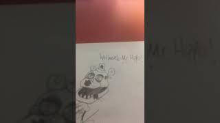Withered Mr Hippo Drawing