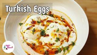 Turkish Eggs Breakfast Recipe | Only 2 Main Ingredients |