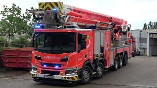 [Alarmgong & Durchsage - Hamburgs Giganten!] Technik und Umweltschutzwache F-32 Feuerwehr Hamburg