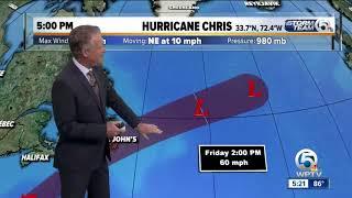 Hurricane Chris forms