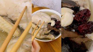 Neungi baeksuk(Chicken Soup), easy and delicious #shorts