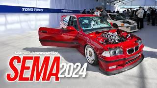 SEMA 2024 Insane Show Cars & walk-around VLOG | Car Audio & Security