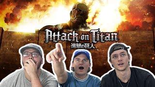 ANIME IS ACTUALLY GOOD?? | Attack on Titan 1x1 Reaction | "To You, in 2000 Years"