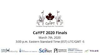 CaYPT 2020 Finals