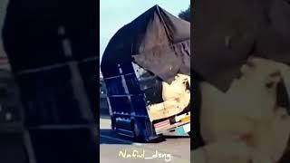 truk wahyu abadi oleng parah