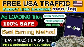 Monetag Ad Loading Trick Full Course Free 2024 | Free Earning | Earn Money Online