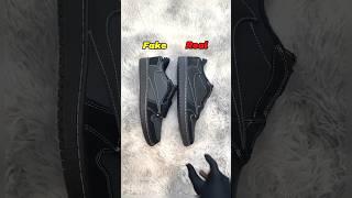 Real  Vs Fake  Travis Scott Black Phantom #sneakerhead #sneakers #viral