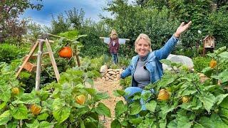 Unglaublicher Selbstversorger-Garten: Diese Frau baut alles Gemüse selbst an