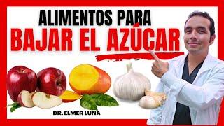  CONTROLA TU AZÚCAR  con estos REMEDIOS CASEROS. ALIMENTOS para BAJAR EL AZÚCAR