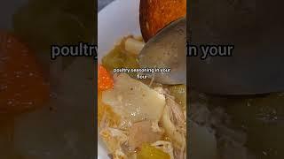 Chicken and Dumplings #comfortfood #youtubeshorts