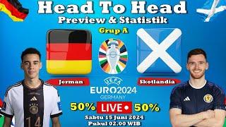 Jerman vs Skotlandia Euro 2024 Fase Grup A | Preview & Prediksi Starting XI