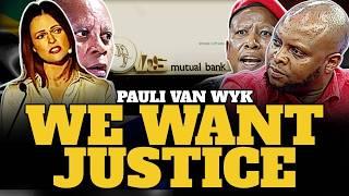 Watch Pauli Van Wyk's BOMBSHELL Interview on EFF & VBS Loot That Shook the Nation - Don't Miss