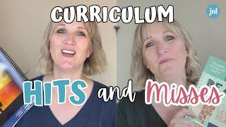 CURRICULUM HITS AND MISSES || What worked and what didn't for our homeschool last year