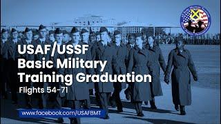 USAF/USSF Basic Military Training Graduation Ceremony: Flights 54-71    December 28, 2023