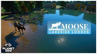 Moose Habitat - Planet Zoo North America Pack - Lakeside Lodges | Preview |