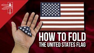 Haley Strategic - How to fold your U.S. Pocket Flag - Flag Etiquette Series