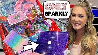 SPARKLY ONLY BACK TO SCHOOL SHOPPING CHALLENGE AT TARGET! *NO BUDGET* 