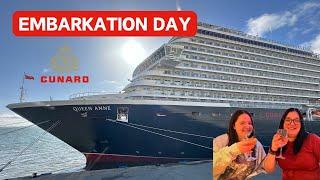 Cunard Queen Anne - Day 1 - Embarkation Day in Southampton