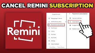 How To Cancel Remini Subscription (2024)