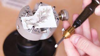 Testing: ENGRAVING ADAPTER by Lion Punch Forge & Pepetools