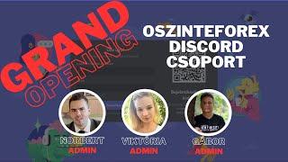 Indul az Oszinteforex Discord csoport - Grand Opening