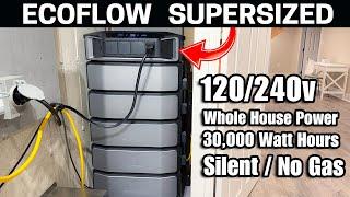 Surviving a 36 Hour Power Outage with the BIGGEST ECOFLOW DELTA PRO ULTRA - 30KWH!!!!