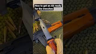 How to get an AK ready #ak #ak47 #ak47shorts #rifle #gun #battlefield #battle #callofduty #guns #us