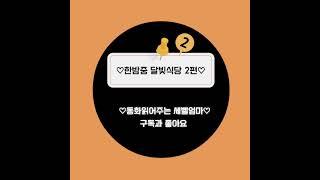 한밤중 달빛식당 2편