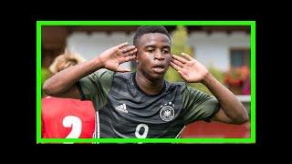 Youssoufa moukoko: 12-year-old scores three in two games for germany u16s