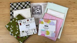 ONE CHARM PACK plus two coordinates make an EASY BEGINNER FRIENDLY baby quilt for someone special!