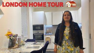 Our HOME TOUR In UK | London HOME TOUR|INDIAN Couple HOUSE TOUR UK