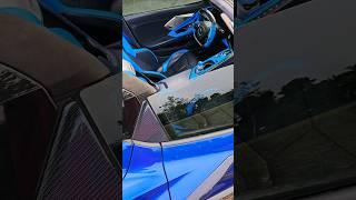 Matching Interior & Calipers, Elkhart Lake Blue #c8corvette #corvette #carinterior #sportscar