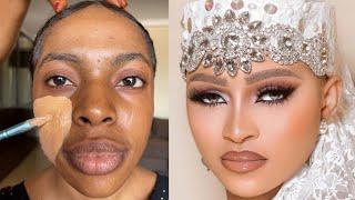 BOMB  BRIDAL MAKEUP & GELE TRANSFORMATIONMAKEUP TUTORIAL  CIRUGIA PLÁSTICA