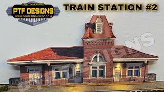 PTF DESIGNS Building Flats - Train Station #2