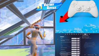 *KING* Of RANKED!  *NEW* BEST Controller Settings For Fortnite Chapter 6! (PS4/PS5/XBOX/PC)