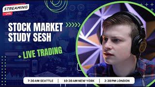 Stock Market Livestream W/ Bruce Bradbury III | November 29th, 2023 | Let's set up Think Or Swim!
