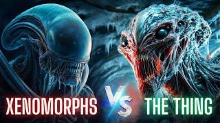 Nightmare on Enceladus: The Thing vs Xenomorphs