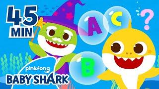 Best Baby Shark ABC 123 Songs | +Compilation | Baby Shark Sing Along | Baby Shark Official